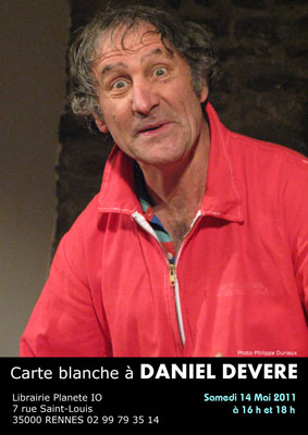 Danièl Devère dans "Dérigolade". Photo par Philippe Durieux