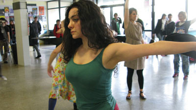 "Festival fac@fac" danse interuniversitaire. Photo par Philippe Durieux